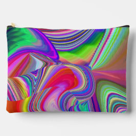 Summerrainbow , Abstrakt 3D Rainbowart Zubehörtasche