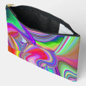 Summerrainbow , Abstrakt 3D Rainbowart Zubehörtasche (Offen)
