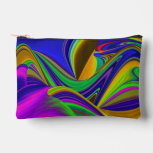 Summerrainbow , Abstrakt 3D Rainbowart Zubehörtasche