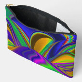 Summerrainbow , Abstrakt 3D Rainbowart Zubehörtasche (Offen)