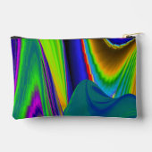 Summerrainbow , Abstrakt 3D Rainbowart Zubehörtasche (Rückseite)