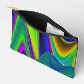 Summerrainbow , Abstrakt 3D Rainbowart Zubehörtasche (Offen)