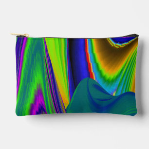 Summerrainbow , Abstrakt 3D Rainbowart Zubehörtasche