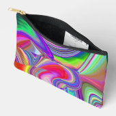 Summerrainbow , Abstrakt 3D Rainbowart Zubehörtasche (Offen)