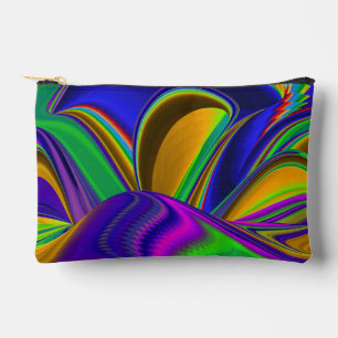 Summerrainbow , Abstrakt 3D Rainbowart Zubehörtasche
