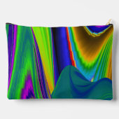 Summerrainbow , Abstrakt 3D Rainbowart Zubehörtasche (Rückseite)