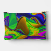 Summerrainbow , Abstrakt 3D Rainbowart Zubehörtasche (Rückseite)