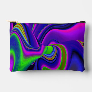 Summerrainbow , Abstrakt 3D Rainbowart Zubehörtasche