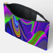 Summerrainbow , Abstrakt 3D Rainbowart Zubehörtasche (Offen)