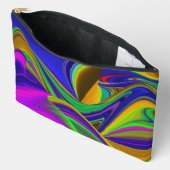 Summerrainbow , Abstrakt 3D Rainbowart Zubehörtasche (Offen)