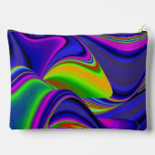 Summerrainbow , Abstrakt 3D Rainbowart Zubehörtasche (Rückseite)