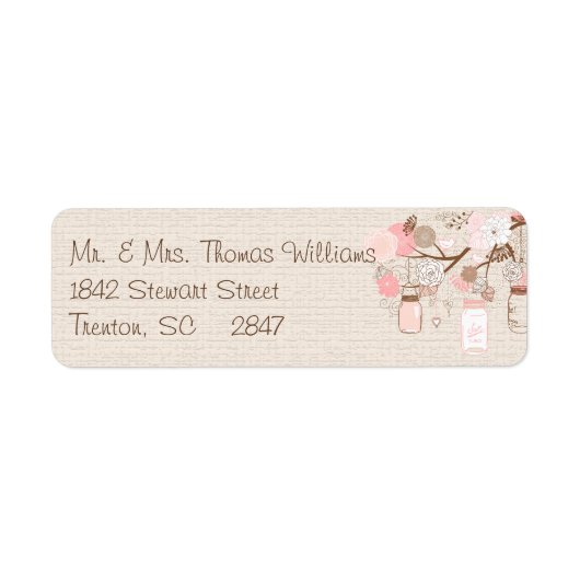 Summer's Dream Address Label (Vorne)