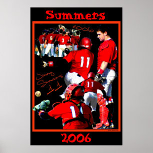 Summers Freshman Baseball Poster