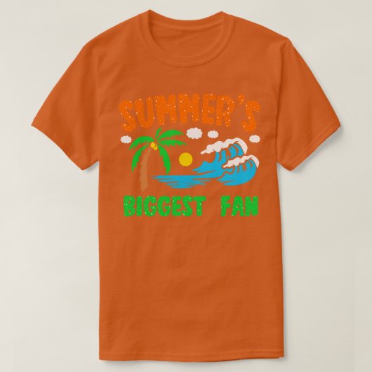 Summers Großer Fan T-Shirt (Design vorne)