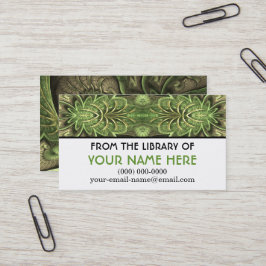 Summer's Hum Personalisiert Media Card Visitenkarte