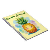 Summer's Journal Happy Pineaple-Notebook Notizblock (Rechte Seite)