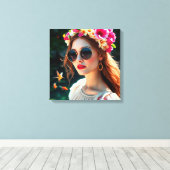 Summer's Radiance Leinwanddruck (Insitu (Holzboden))