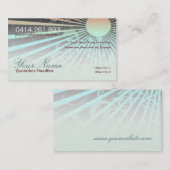 SummerSun Business Card Visitenkarte (Vorne/Hinten)