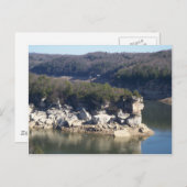 Summersville Lake Postkarte (Vorne/Hinten)