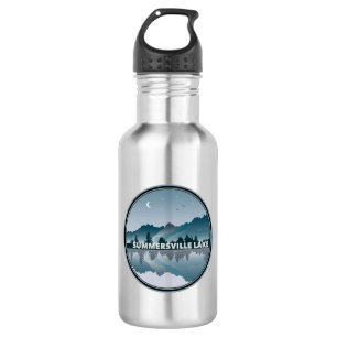 Summersville Lake West Virginia Reflektion Edelstahlflasche