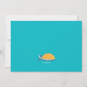 Summertime Beach Party Einladung (Rückseite)