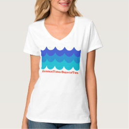 SummerTime = BeachTime Fun Tee Shirt
