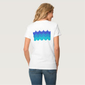 SummerTime = BeachTime Fun Tee Shirt (Rückseite Vollansicht)
