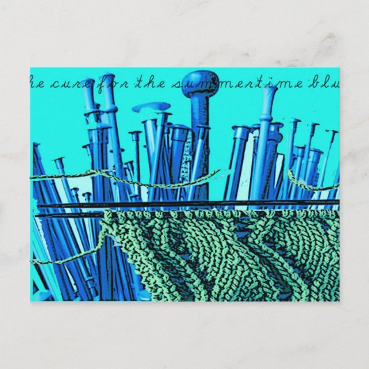 Summertime-Blues Postkarte (Vorderseite)