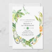 Summertime Bridesmaids Luncheon Einladung (Vorderseite)