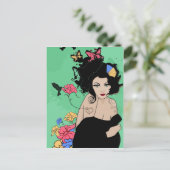 Summertime Fairy Postkarte (Stehend Vorderseite)