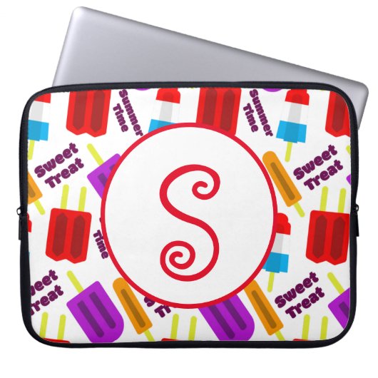 Summertime Frozen-Bar Laptopschutzhülle (Vorderseite)