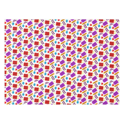 Summertime Frozen-Bar Tischdecke (Vorderseite (Horizontal))