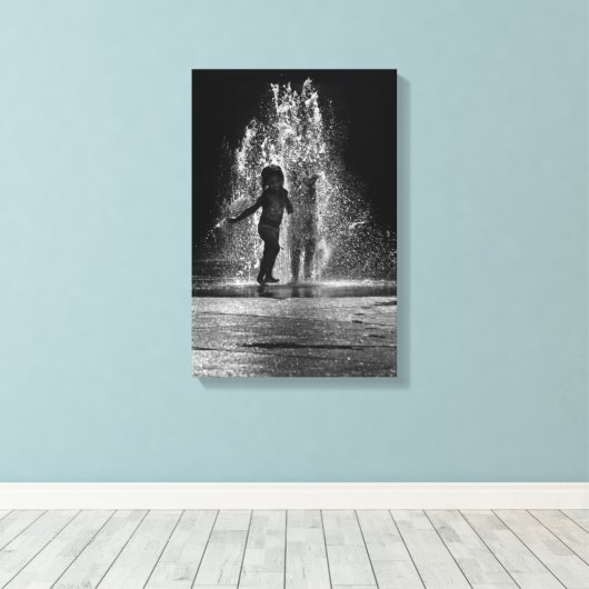 Summertime Funtime No 2 Leinwanddruck (Insitu (Holzboden))