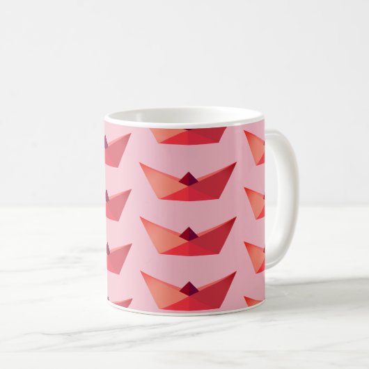 Summertime Hat Pink-Tasse Kaffeetasse (VorderseiteRechts)