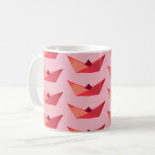 Summertime Hat Pink-Tasse Kaffeetasse (Vorderseite Links)