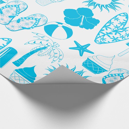 Summertime-Icons Geschenkpapier