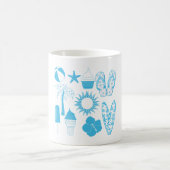 Summertime-Icons Kaffeetasse (Mittel)