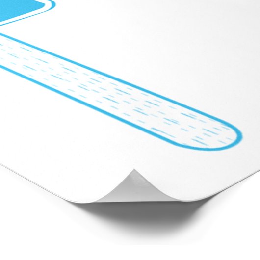 Summertime-Icons Poster (Ecke)