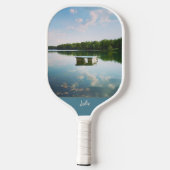 Summertime Lake Pickleball Paddle (Rückseite)