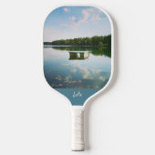Summertime Lake Pickleball Paddle (Vorderseite)