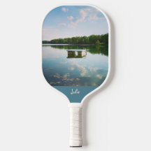 Summertime Lake Pickleball Paddle