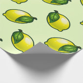 Summertime Lemon Geschenkpapier (Ecke)