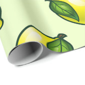 Summertime Lemon Geschenkpapier (Rolleneckpunkt)