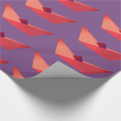 Summertime Paper Hat Wrapping Pape Geschenkpapier (Ecke)