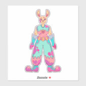 Summertime Rabbit Aufkleber (Blatt)