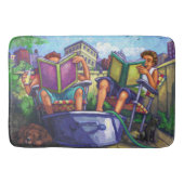 Summertime Reading Art Badematte (Vorderseite)