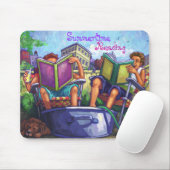 Summertime Reading Art Mousepad (Mit Mouse)