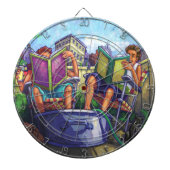 Summertime Reading Dartscheibe (vorne)