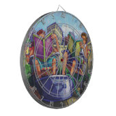 Summertime Reading Dartscheibe (Vorderseite Links)