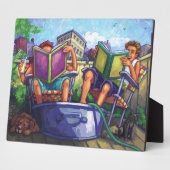 Summertime Reading Fotoplatte (Seite)